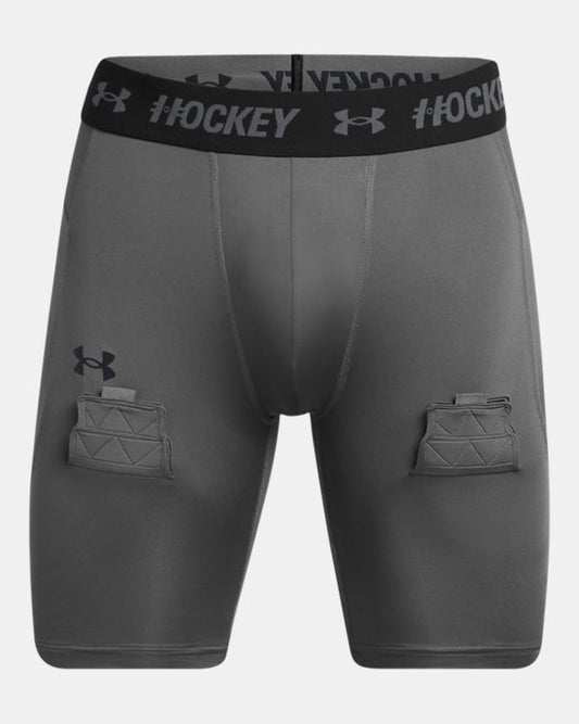 UA Hockey Compression Men's 9 Shorts