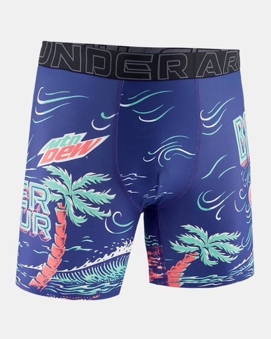 UA Performance Tech Mesh Graphic x Mountain Dew Men's Boxerjock
