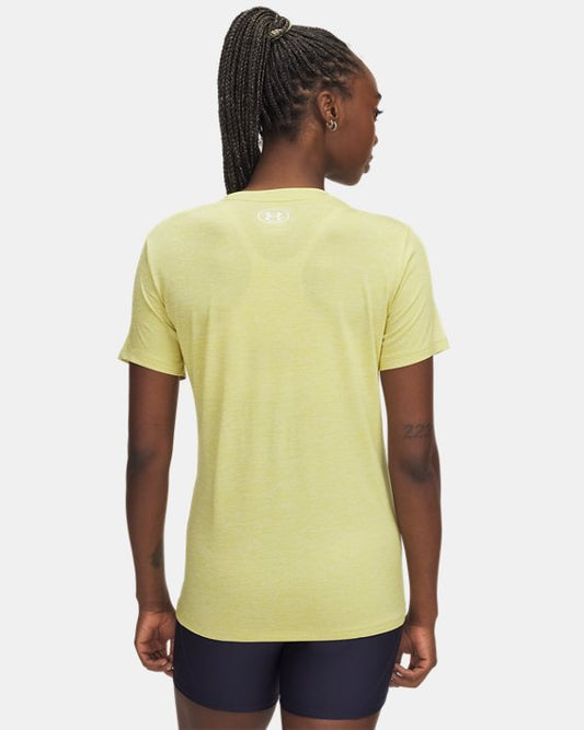 UA Tech Twist Women's V Neck Short Sleeve