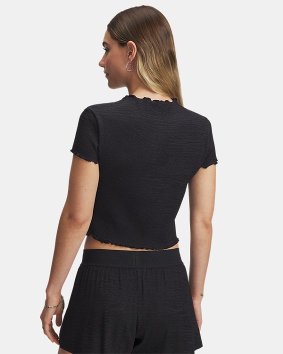 UA Courtside Crinkle Women's Short Sleeve