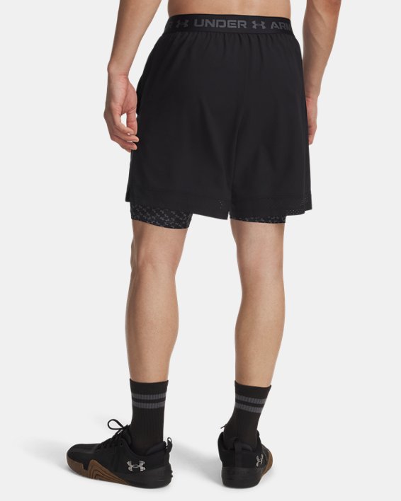 UA Vanish Woven Printed Men's 2 in 1 Shorts