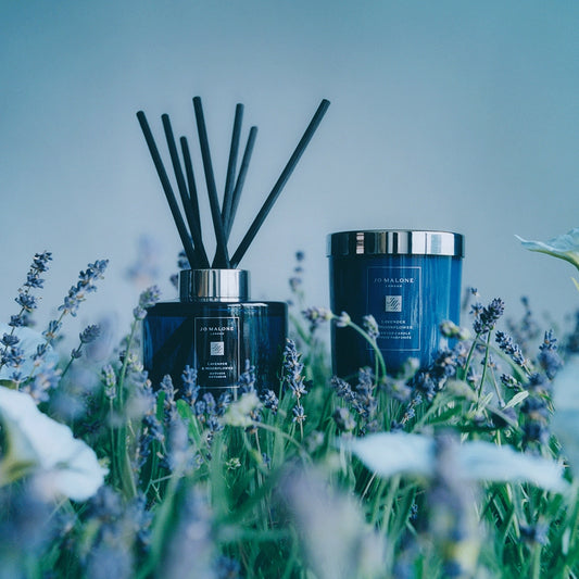 Lavender & Moonflower Scented Candle