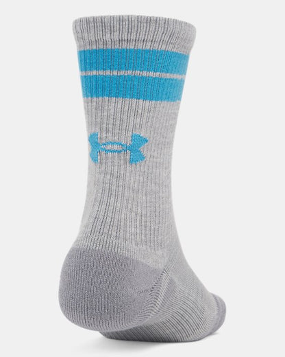 UA Performance Tech Unisex 3 Pack Crew Socks