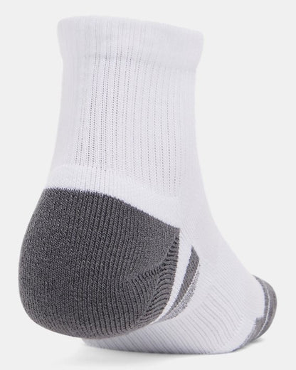 UA Performance Tech Unisex 3 Pack Quarter Socks