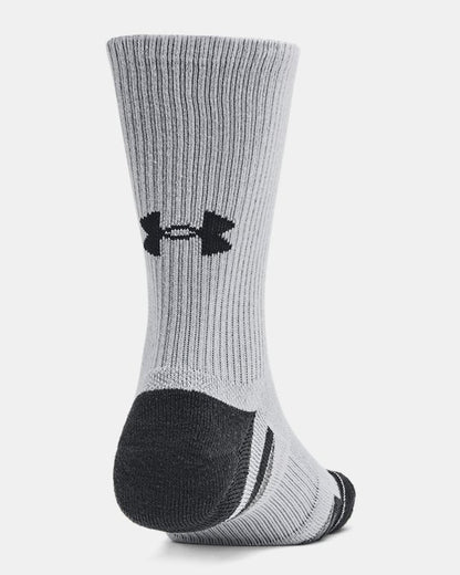 UA Performance Tech Unisex 6 Pack Crew Socks