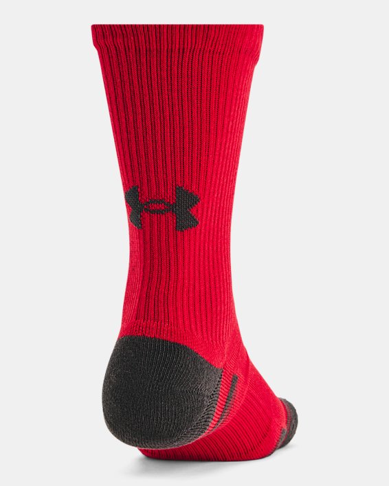 UA Performance Tech Unisex 6 Pack Crew Socks
