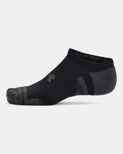 UA Performance Tech Unisex 6 Pack No Show Socks