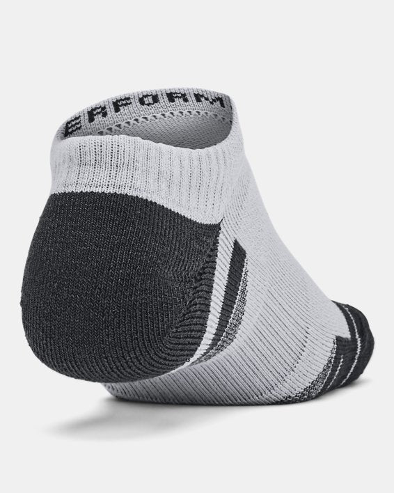 UA Performance Tech Unisex 6 Pack No Show Socks