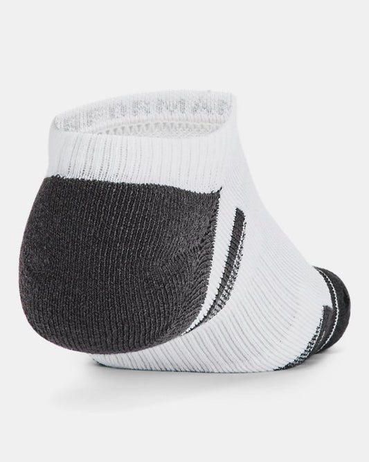 UA Performance Tech Unisex 6 Pack No Show Socks