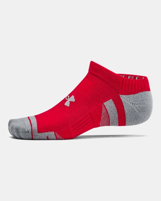 UA Performance Tech Unisex 6 Pack No Show Socks