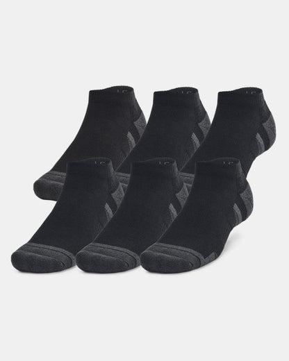 UA Performance Tech Unisex 6 Pack Low Socks