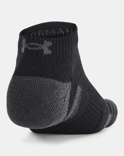 UA Performance Tech Unisex 6 Pack Low Socks