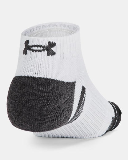 UA Performance Tech Unisex 6 Pack Low Socks
