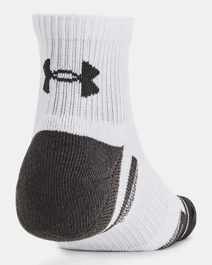 UA Performance Tech Unisex 6 Pack Quarter Socks