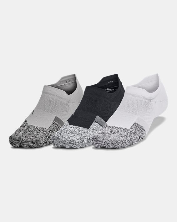 UA ArmourDry Pro Ultra Unisex 3 Pack Low Socks
