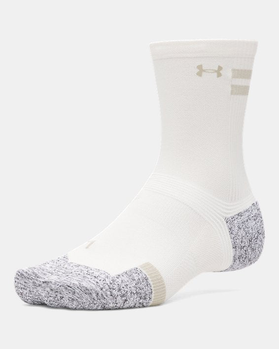 UA ArmourDry Pro Unisex 3 Pack Mid Crew Socks
