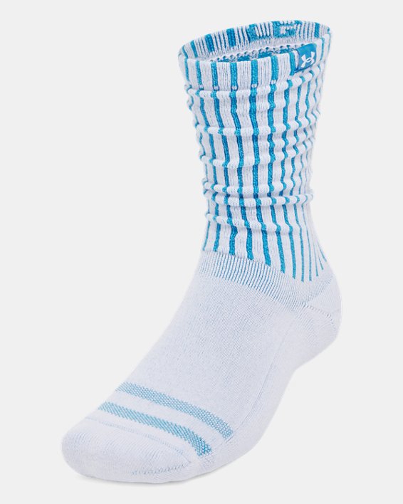 UA Sportstyle Cotton Scrunch Unisex 2 Pack Crew Socks