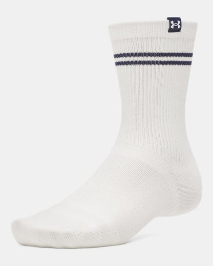 UA Sportstyle Cotton Unisex 3 Pack Crew Socks