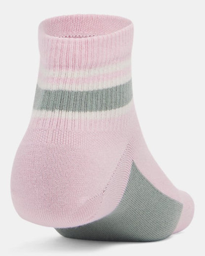 UA Sportstyle Cotton Unisex 3 Pack Quarter Socks