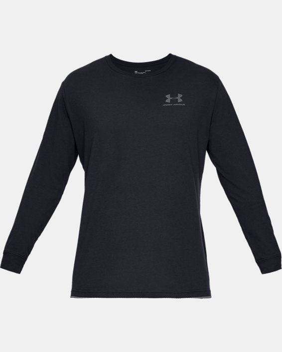 UA Left Chest Men's Long Sleeve