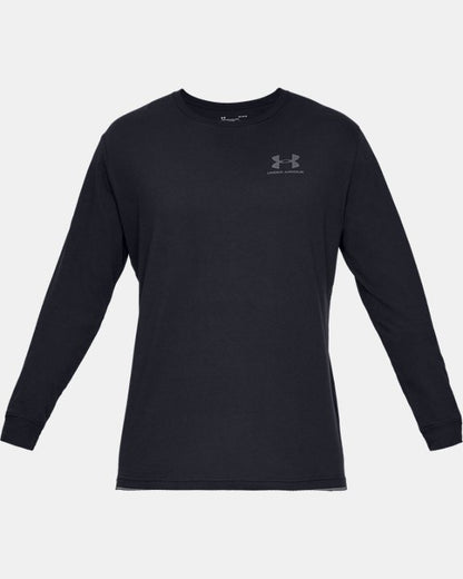 UA Left Chest Men's Long Sleeve