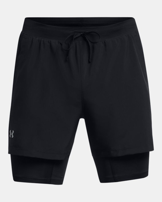 UA Launch Men's 2 in 1 5 Shorts