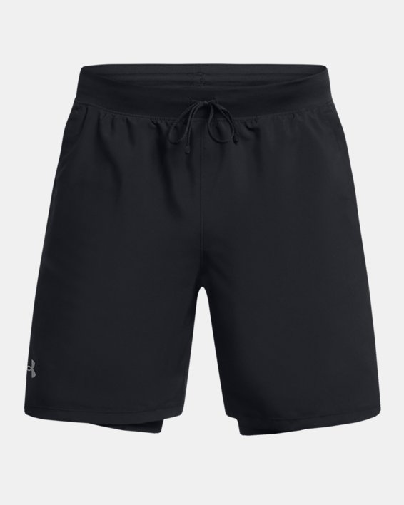 UA Launch Men's 2 in 1 7 Shorts