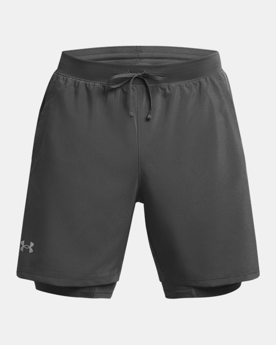 UA Launch Men's 2 in 1 7 Shorts