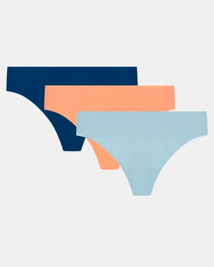 UA Essential Stretch Women's 3 Pack No Show Thong