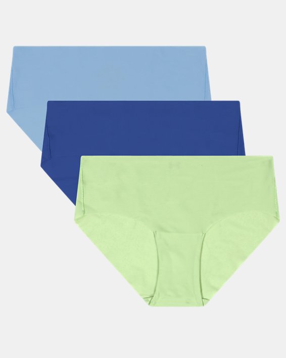 UA Essential Stretch Printed Women's 3 Pack No Show Hipster