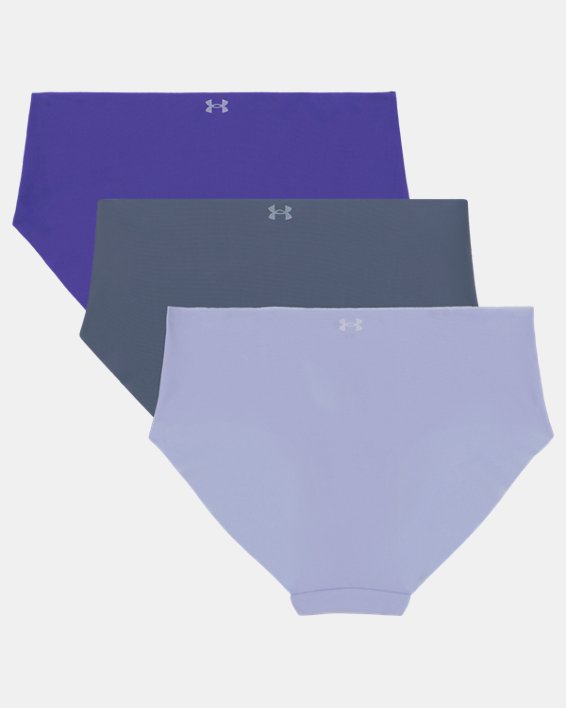 UA Essential Stretch Printed Women's 3 Pack No Show Hipster