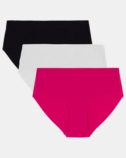 UA Essential Stretch Printed Women's 3 Pack No Show Hipster