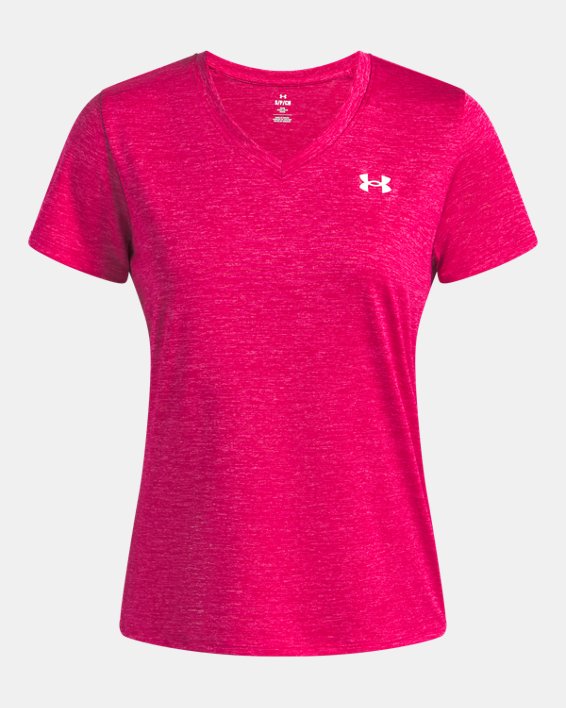 UA Tech Twist Women's V Neck Short Sleeve