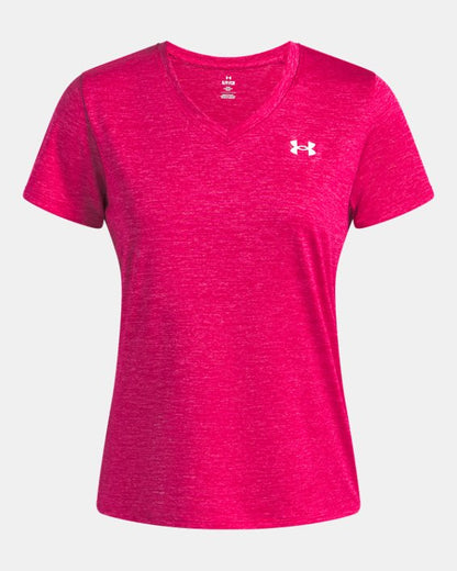 UA Tech Twist Women's V Neck Short Sleeve