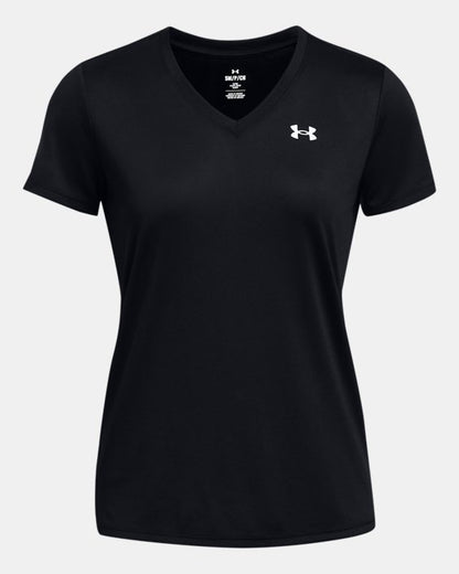 UA Tech Women's V Neck Short Sleeve
