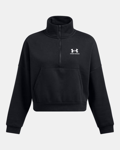 UA Icon Fleece Women's Oversized 1/2 Zip