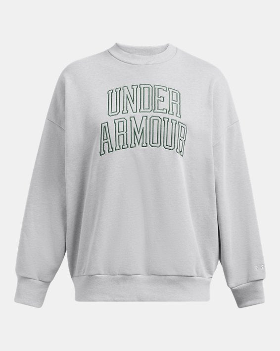 UA Icon Heavyweight Terry Women's Oversized Crew