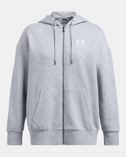UA Icon Fleece Women's Oversized Full Zip