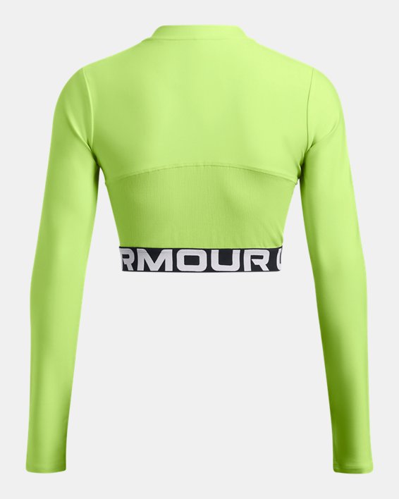 HeatGear Rib Women's 1/4 Zip Long Sleeve