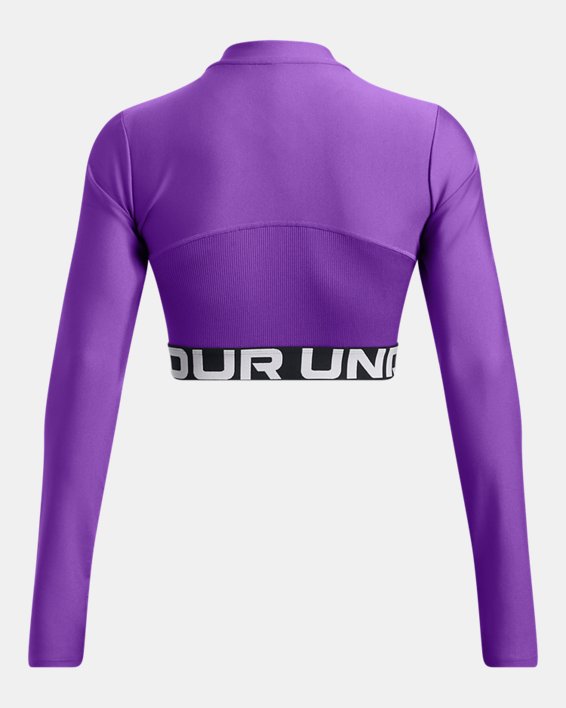 HeatGear Rib Women's 1/4 Zip Long Sleeve