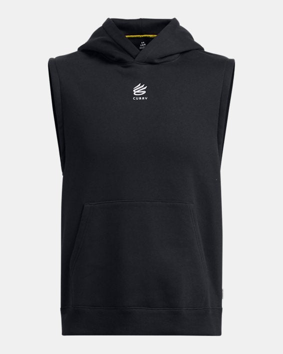Curry Splash Men's Sleeveless Hoodie