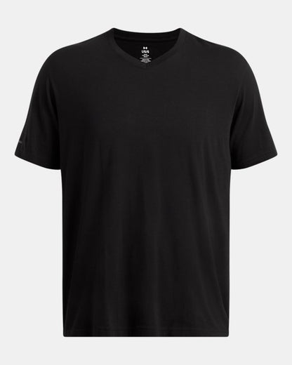 UA Icon Charged Cotton Men's V neck Short Sleeve