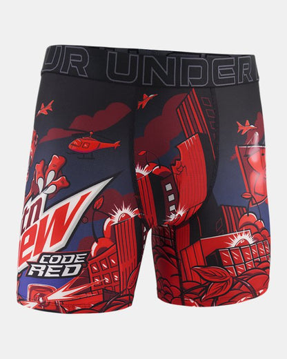 UA Performance Tech Mesh Graphic x Mountain Dew Men's Boxerjock