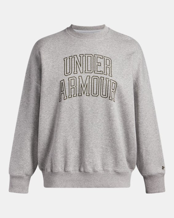 UA Rival Fleece Varsity Women's Oversized Crew