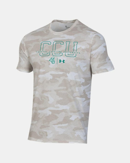 UA Performance Cotton Camo Collegiate Men's T Shirt