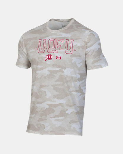 UA Performance Cotton Camo Collegiate Men's T Shirt