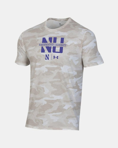 UA Performance Cotton Camo Collegiate Men's T Shirt