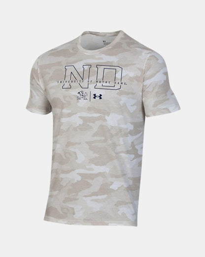 UA Performance Cotton Camo Collegiate Men's T Shirt