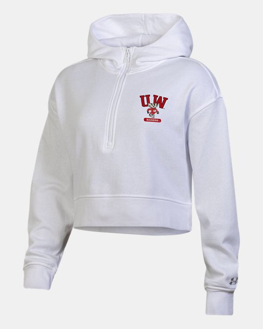UA Rival Fleece Collegiate Women's 1/2 Zip Hoodie