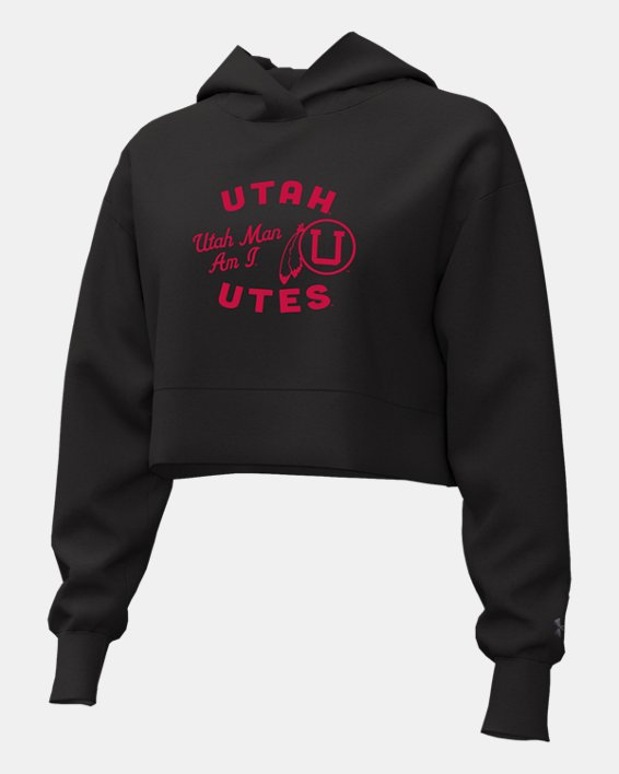 UA Rival Fleece Collegiate Women's Cropped Hoodie